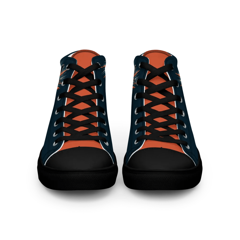 Dutch Shepherd Women's K9 Malinois Canvas High Tops product image (5)