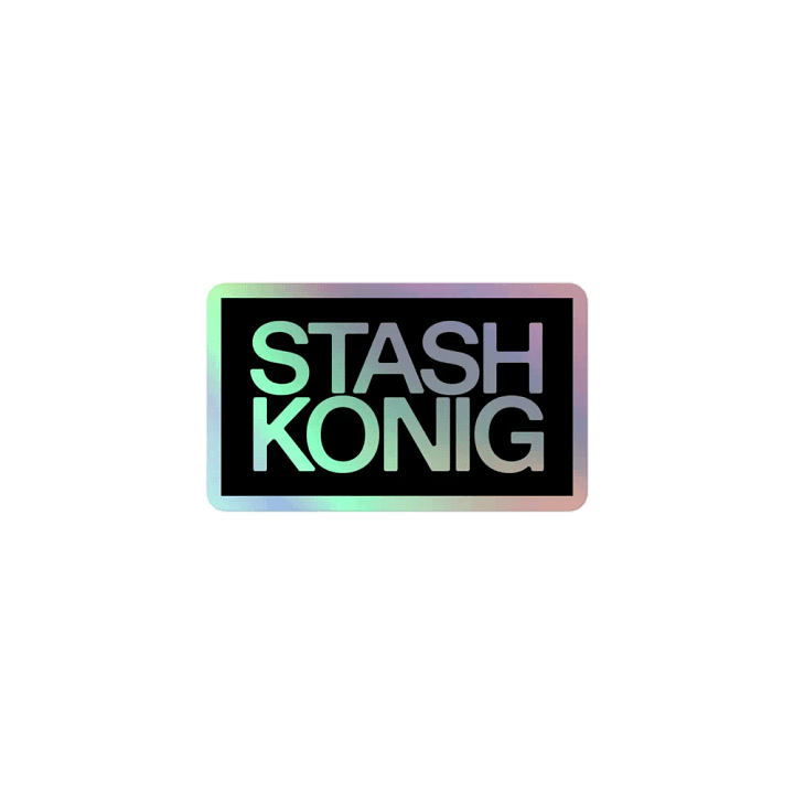 Stash Konig Minimal Logo Sticker product image (1)