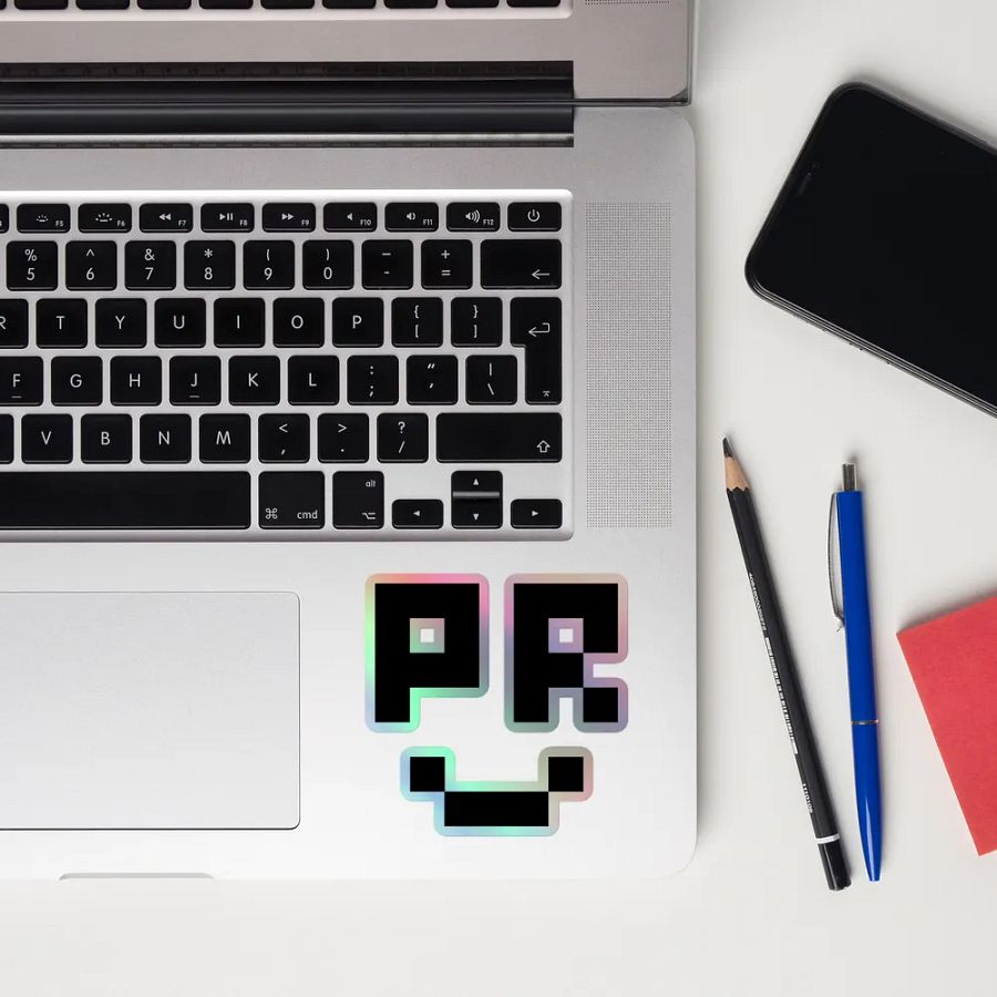 Pixel Holo Sticker Set product image (10)