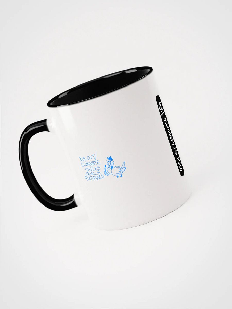 "Chickens figure out enshittification" mug product image (6)