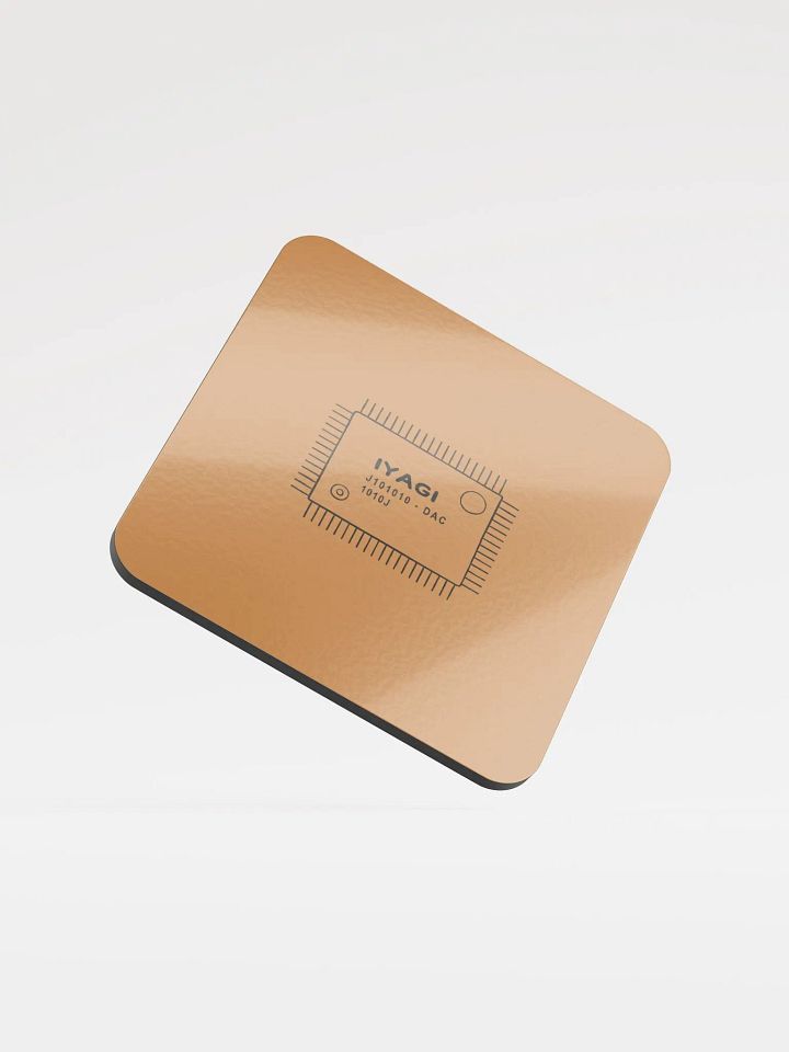 iyagi DAC Chip Coaster (limited copper finish) product image (1)