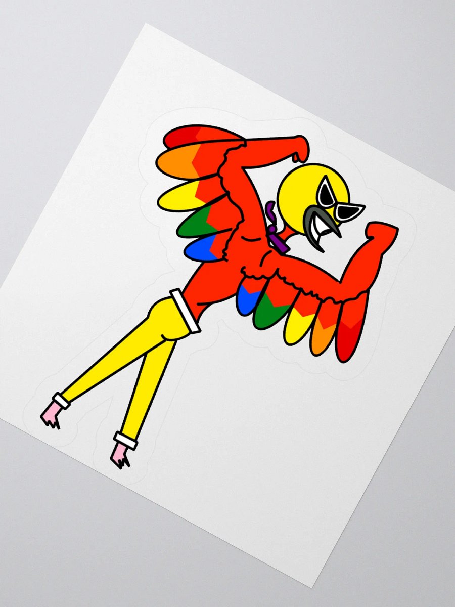 Superhomo! Eudo Gay Yellow Variant Sticker! product image (2)