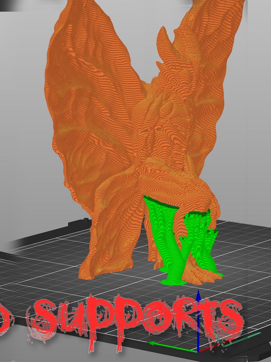 Mothman - 3D Print Files - Fabled Creatures 03 product image (6)