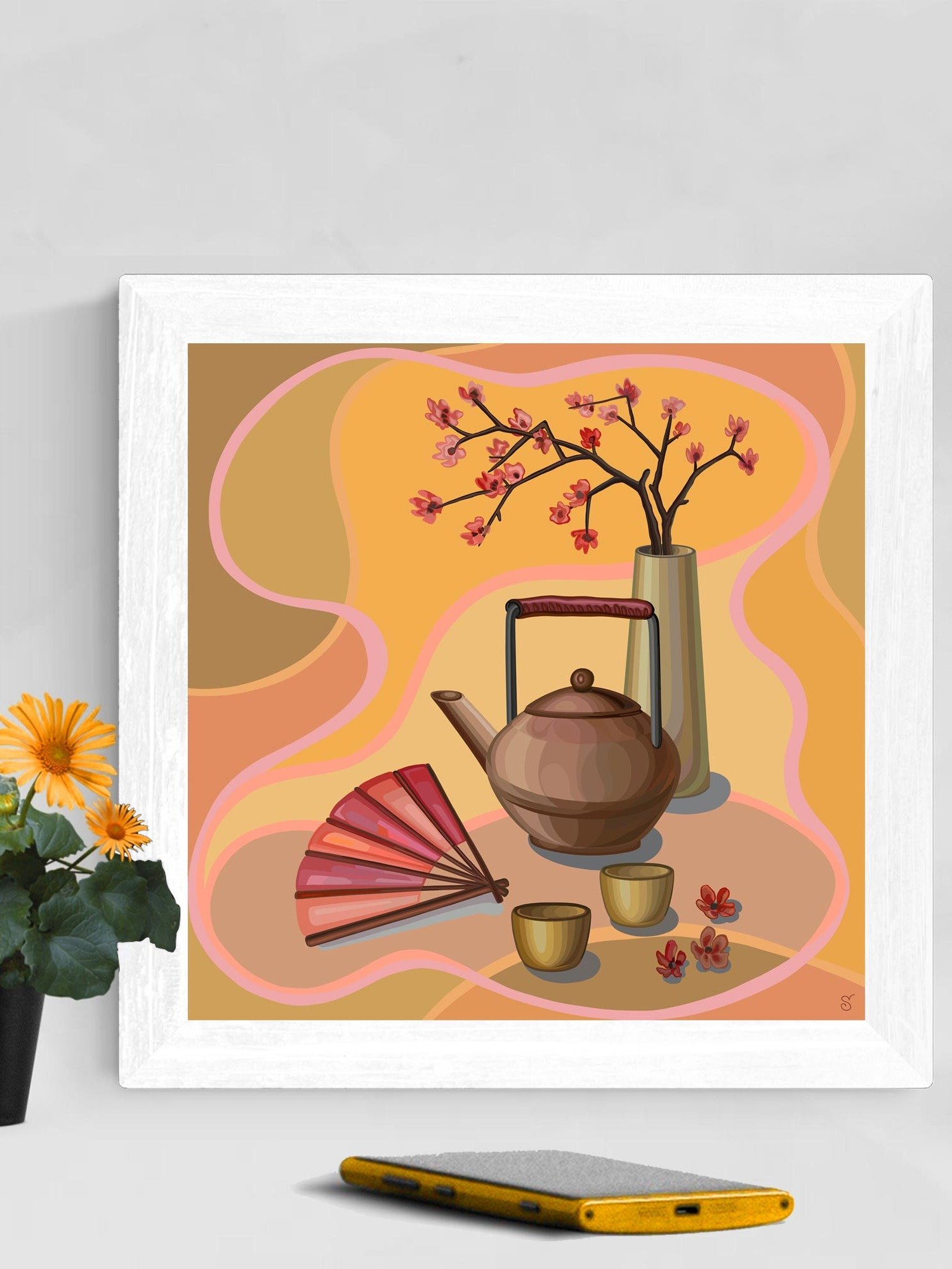 Blossom Serenity Canvas Collection - Coffee Shop No. 10 product image (3)