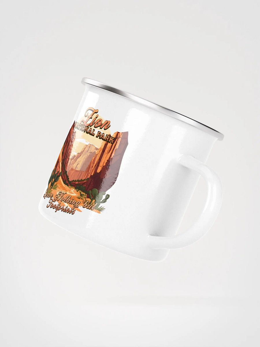 Vintage Zion National Park Enamel Mug product image (4)