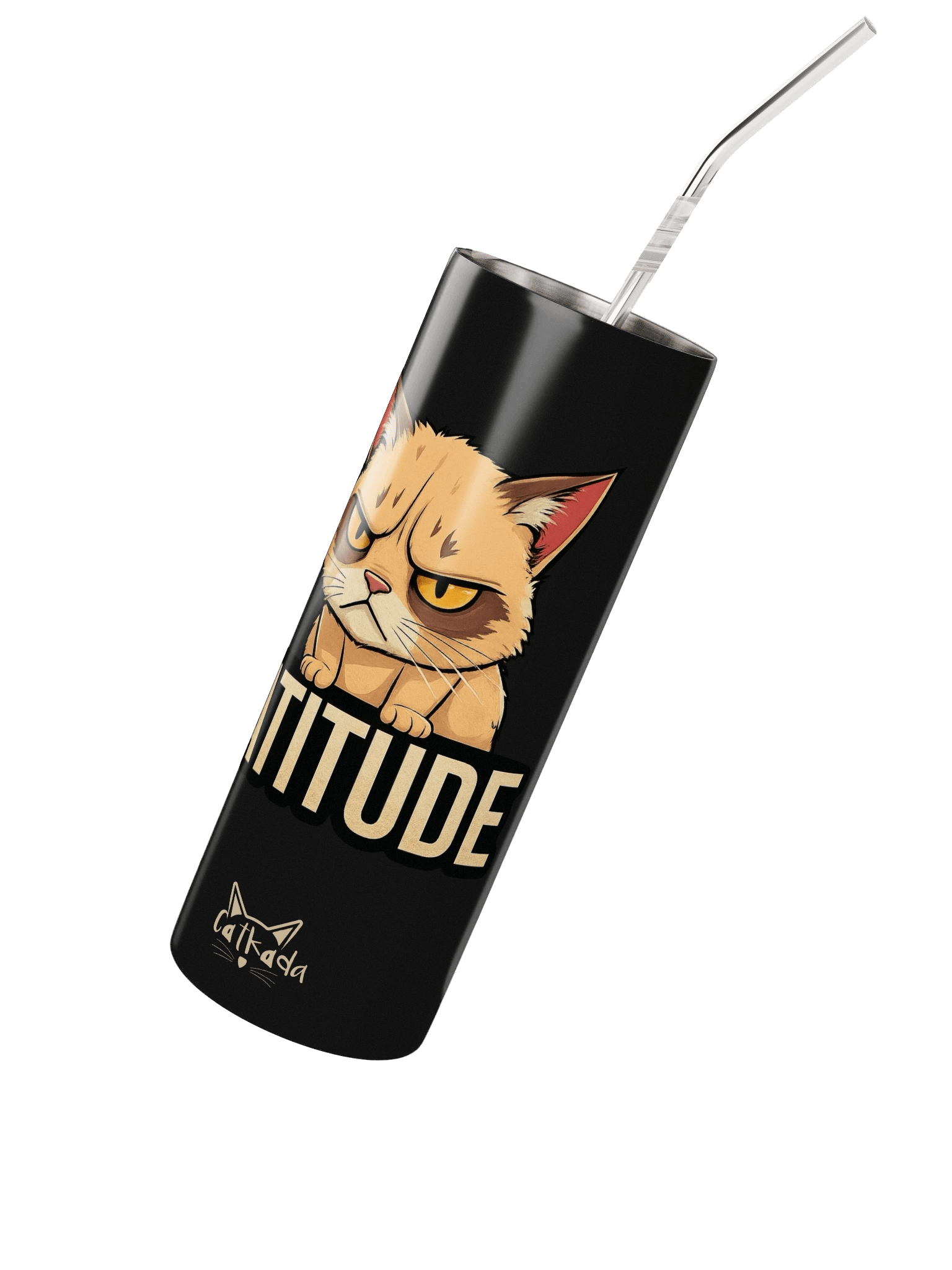 CATITUDE STAINLESS STEEL CUP product image (2)