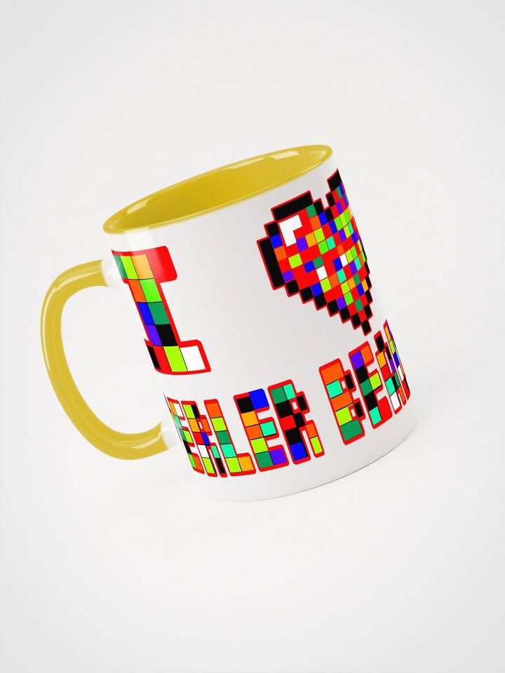 I Heart Perler Bead Coloured Mug product image (2)