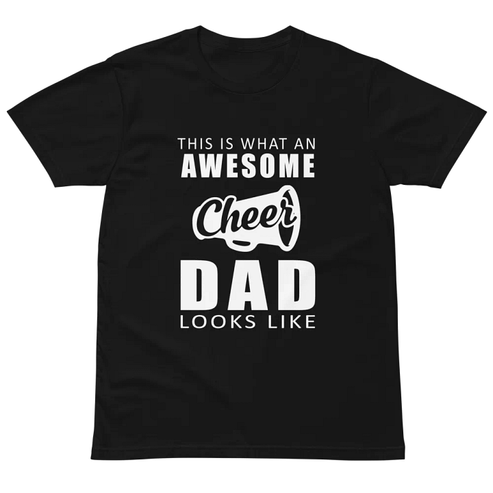 awesome cheer dad Unisex Premium T-Shirt product image (2)