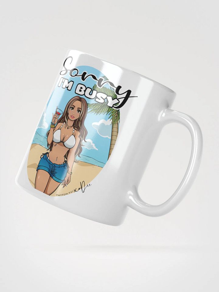 Sorry I'm Busy Mug product image (3)