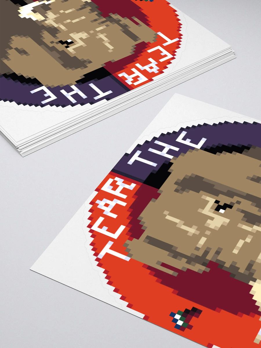 Tear The Oppressors LG single sticker product image (4)