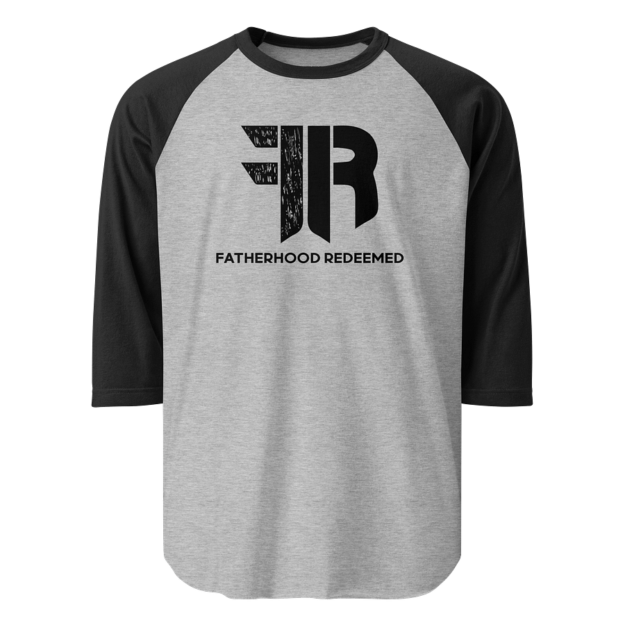 FR CORE LOGO BASEBALL TEE (GRAY/BLACK) product image (1)