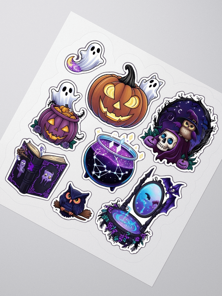 Mystical Halloween Kiss Cut Sticker Collection product image (5)