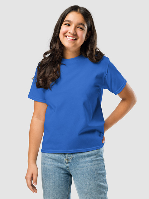 Photo showing Gildan Youth Classic Tee