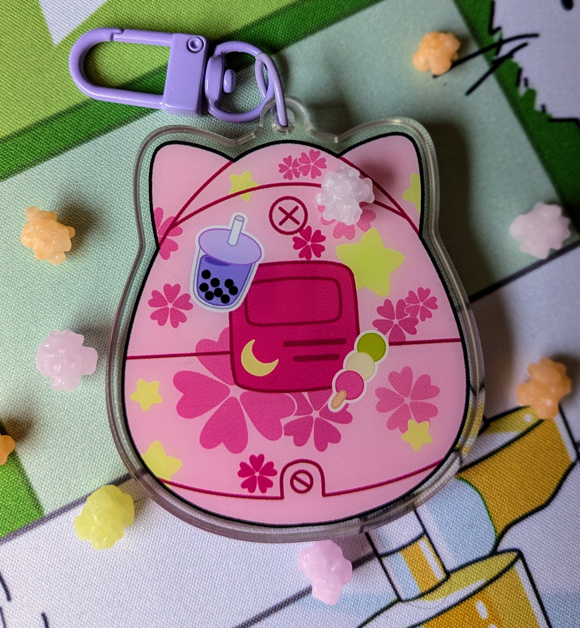 Tamagotchi shaker charm product image (2)