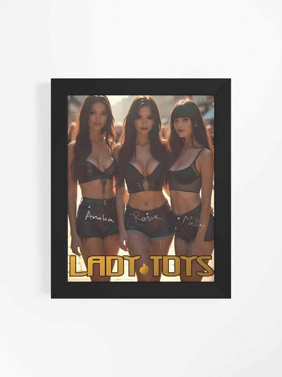 LADY TOYS - Signed Framed Poster product image (4)