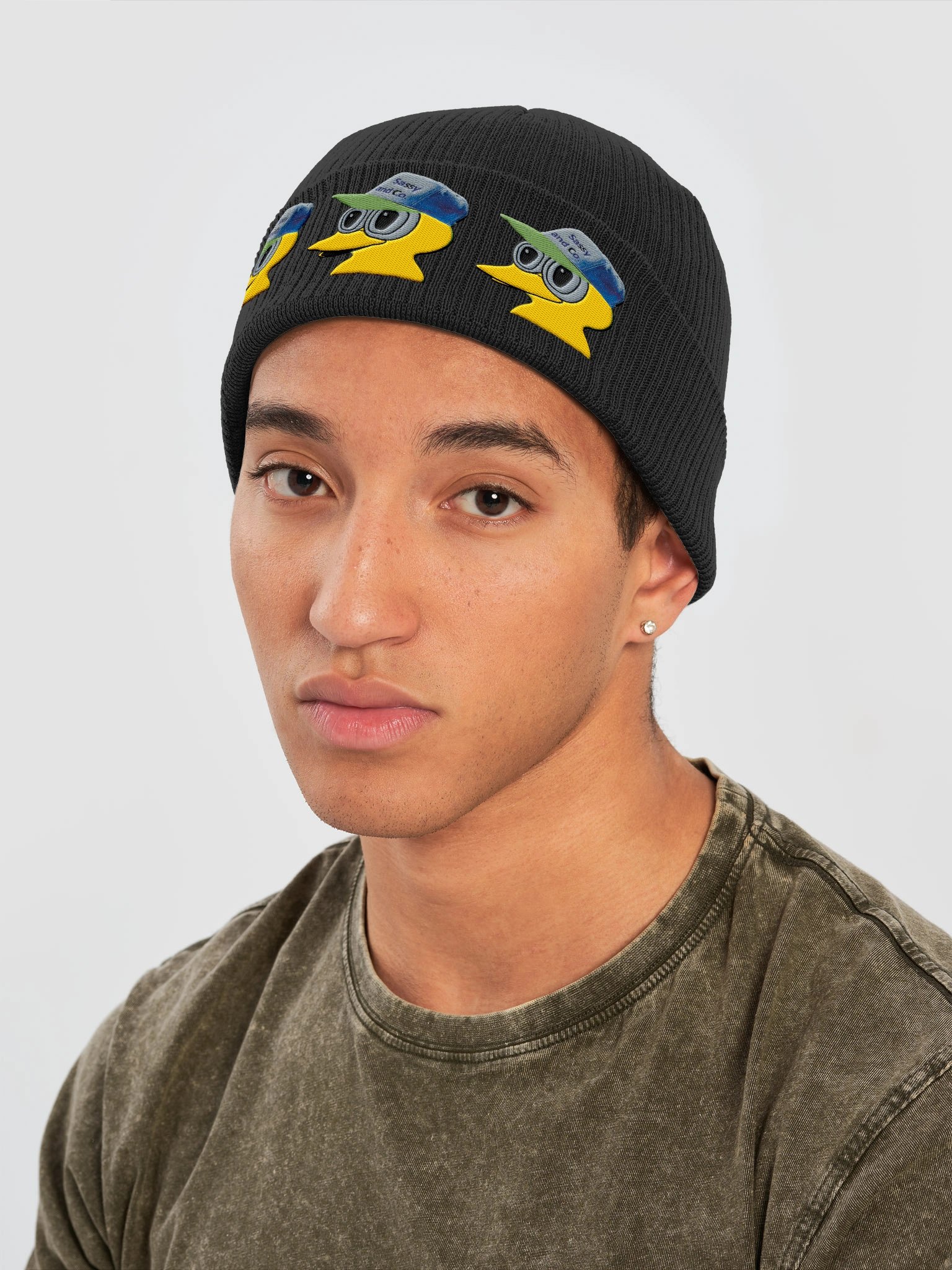 Duck Truckin' Atlantis Organic Ribbed Beanie product image (3)