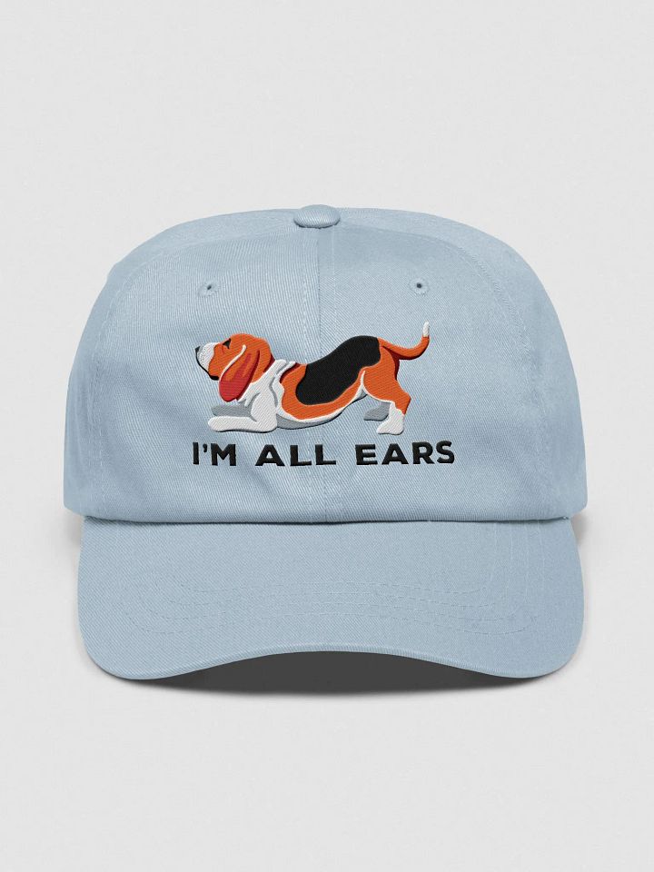 I'm All Ears Classic Dad Hat(Embroidered) of a Basset Hound product image (9)