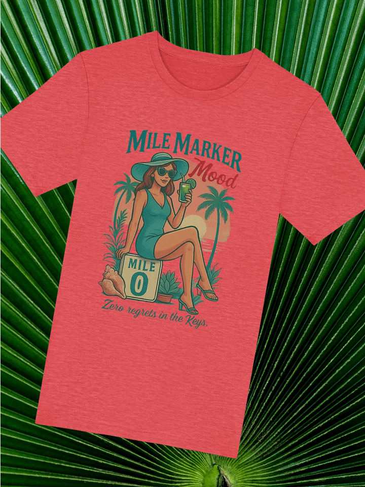 Key West Mile Marker Mood Ultra-Soft Tee product image (1)