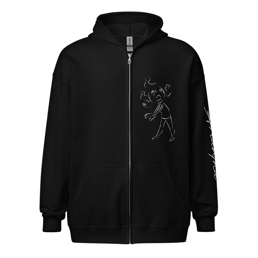 Horrors White Outline, Zip Up product image (3)