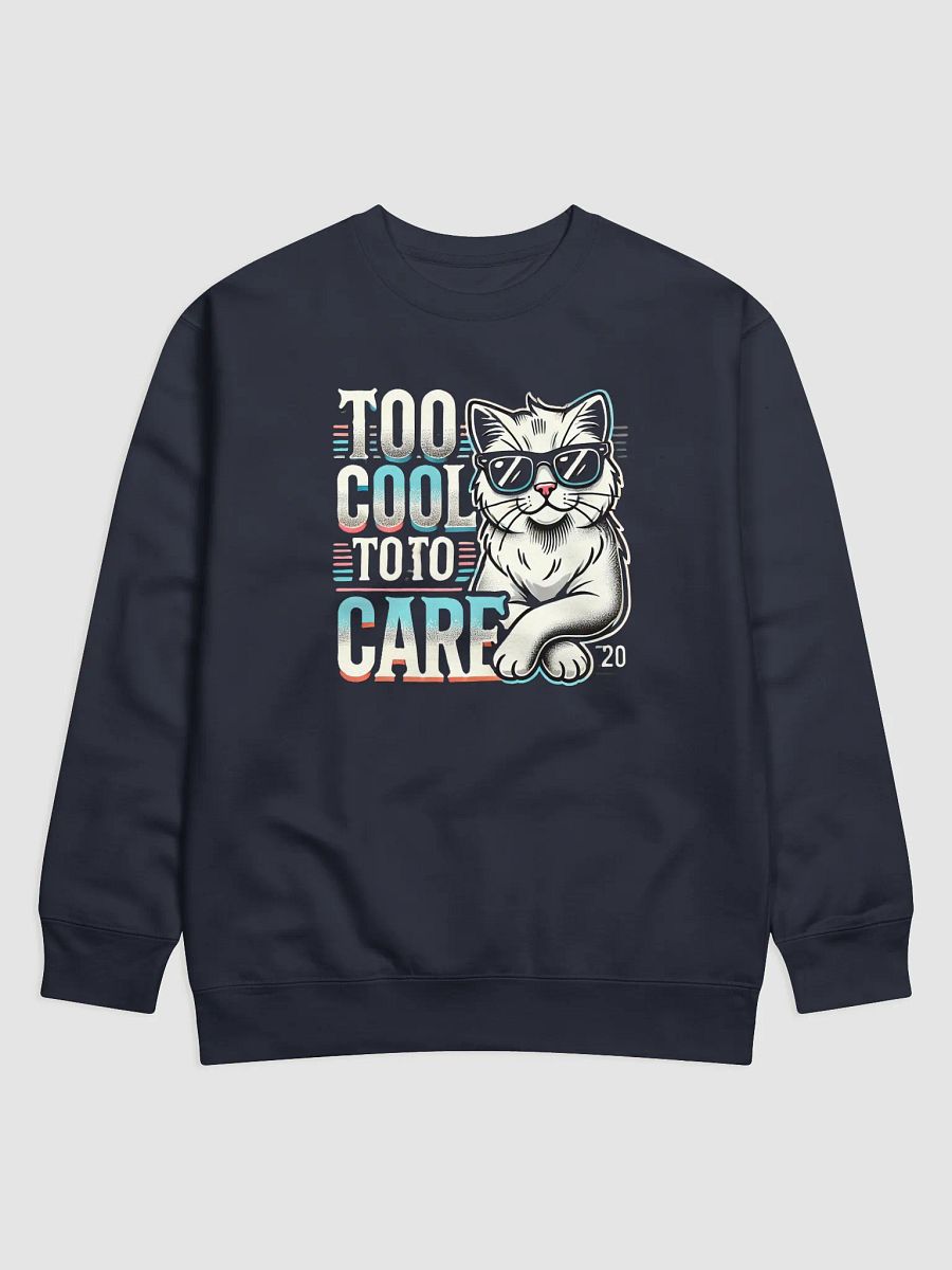 Cool Cat Attitude Premium Sweatshirt product image (5)