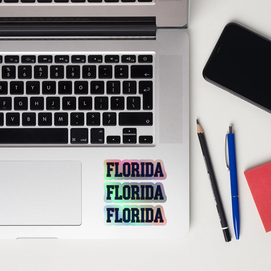 3 Florida Bold Holographic Sticker Set product image (10)