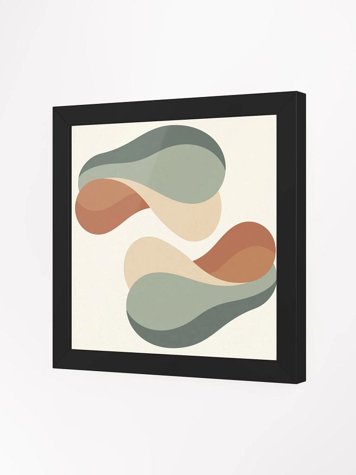 Serene Flow - Abstract Framed Wall Art product image (2)