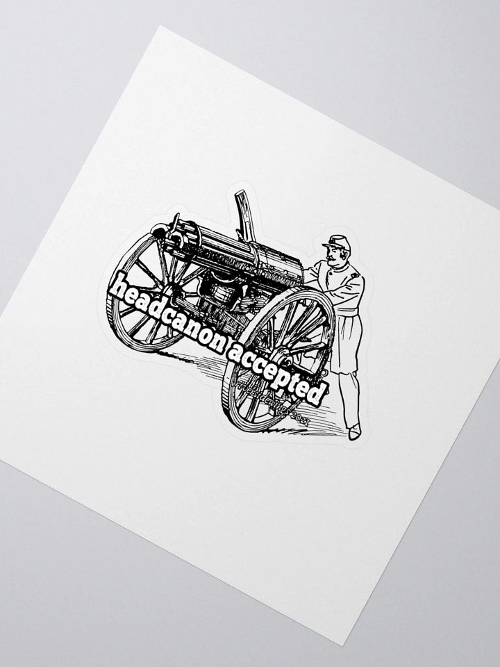 Headcanon Accepted (Sticker) product image (2)