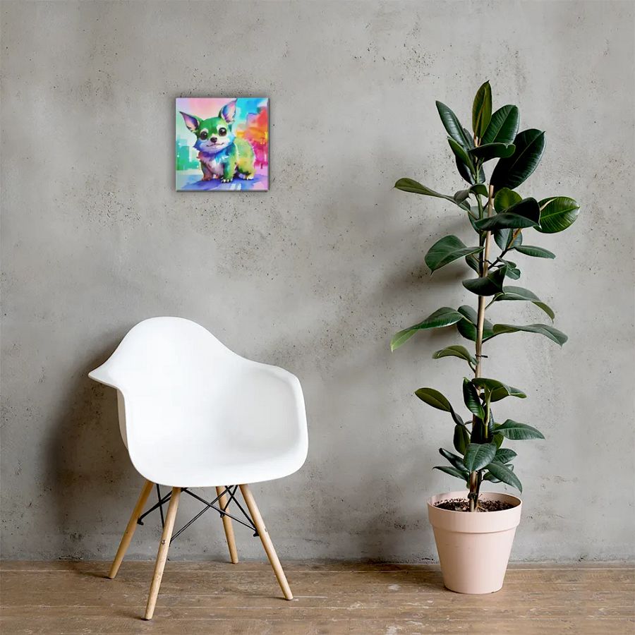 Cute Dog Digital Painting - v14 product image (5)