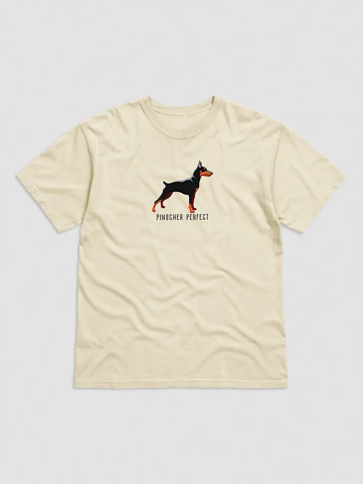 Pinscher Perfect T-Shirt(Embroidered) of a Mini Pinscher(Black & Tan) product image (41)