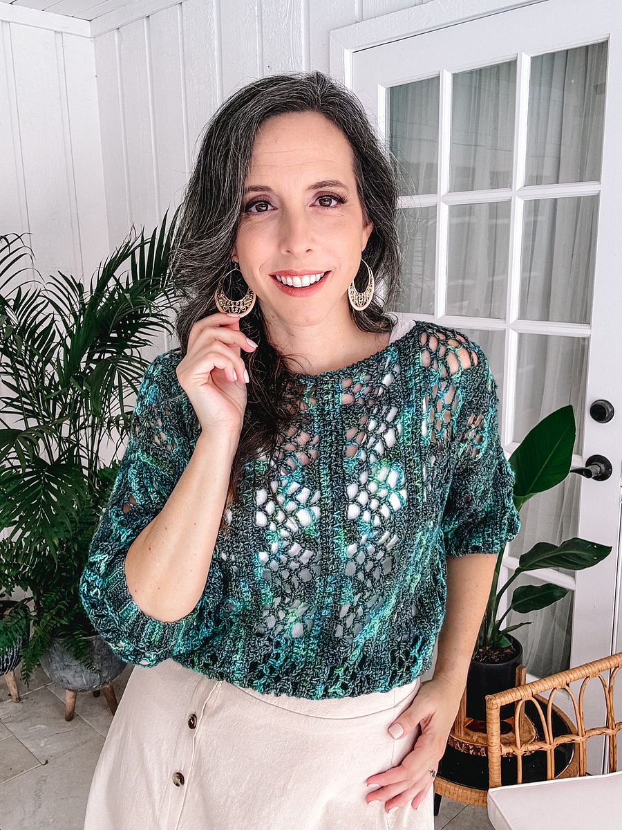 Key Largo Crochet Top Pattern (xs-5x) product image (1)