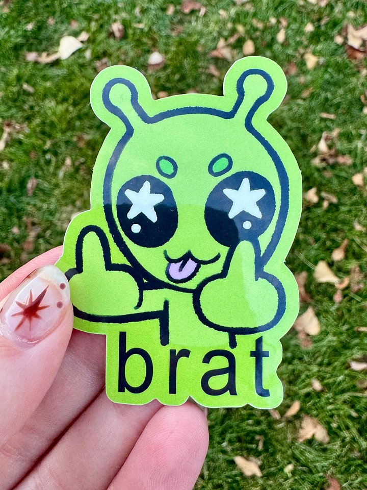 July 25' BRAT Sticker product image (1)