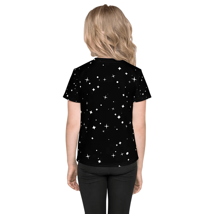 Starry Night Sky All-Over Print Kids T-Shirt product image (2)
