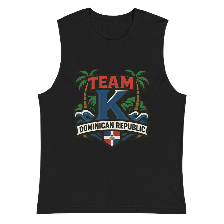 TEAM K Dominican Republic Muscle Shirt product image (3)