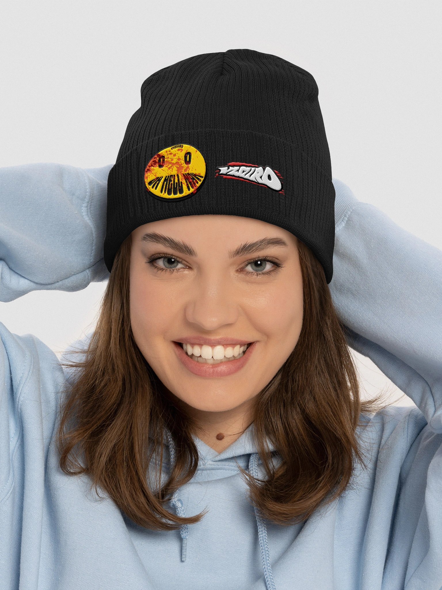 Vis manhunt Inspired Logo Beanie product image (6)