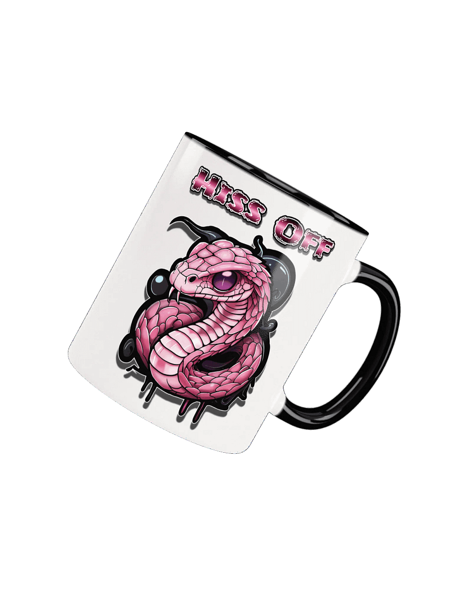 Hiss Off Ceramic Mug - Color Inside - With Words product image (4)