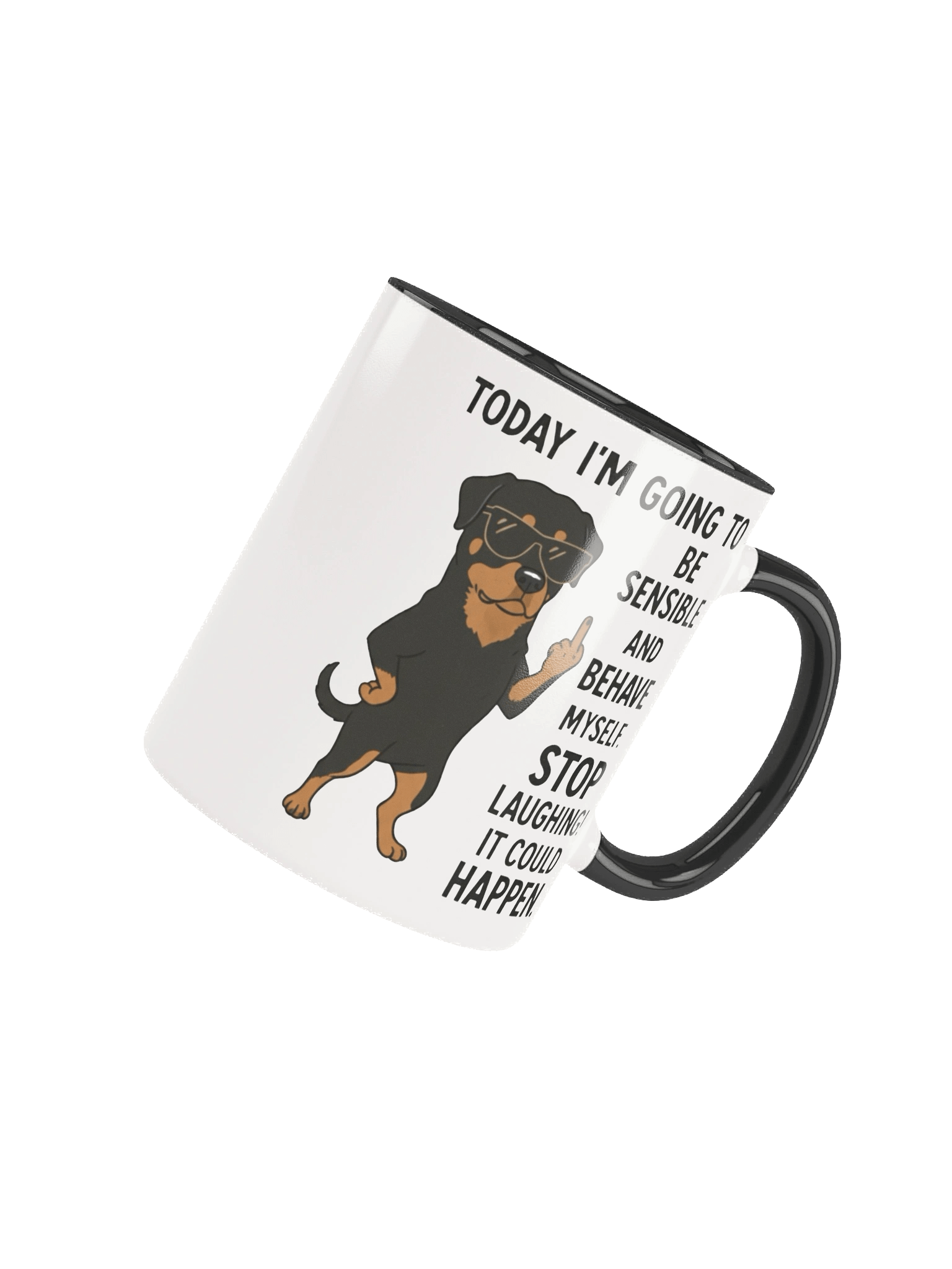 Funny Rottweiler Ceramic Mug product image (25)