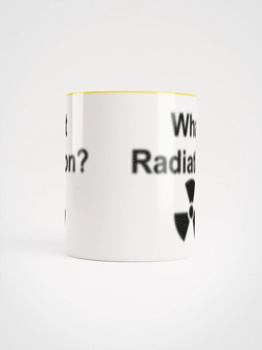What Radiation? enamel mug product image (5)