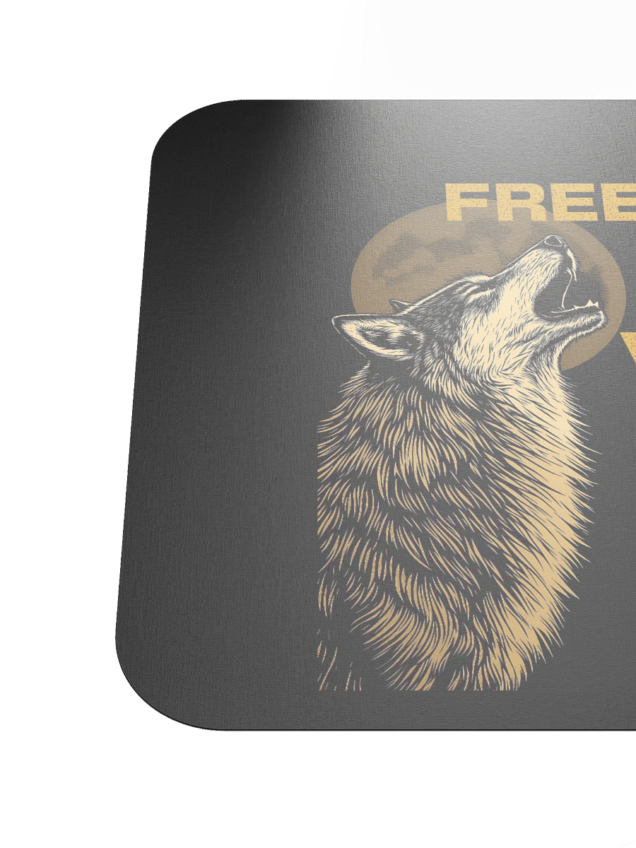 Freedom Has A Voice Howling Wolf Mousepad product image (6)
