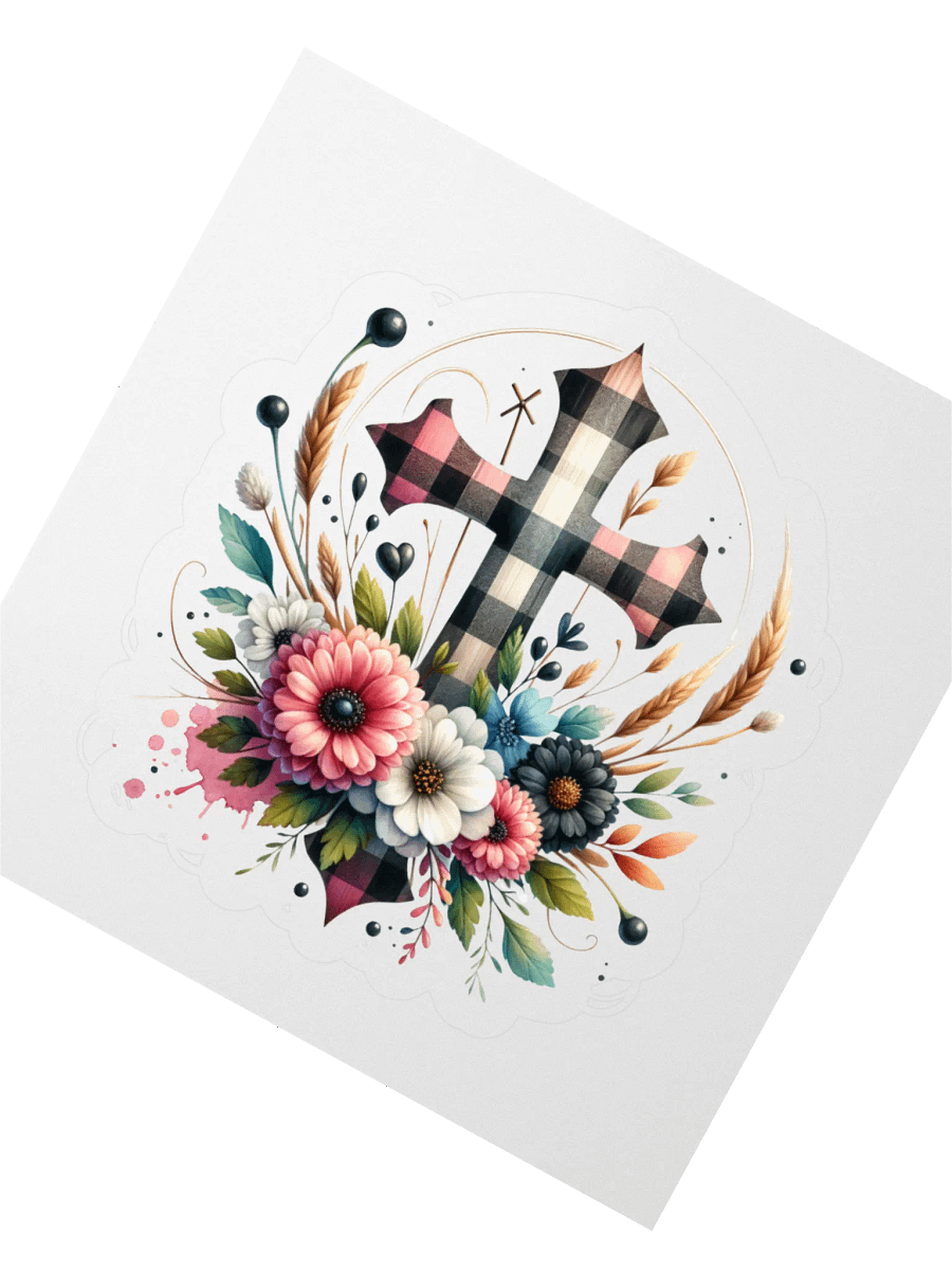 Floral Charm Kiss Cut Stickers. product image (2)