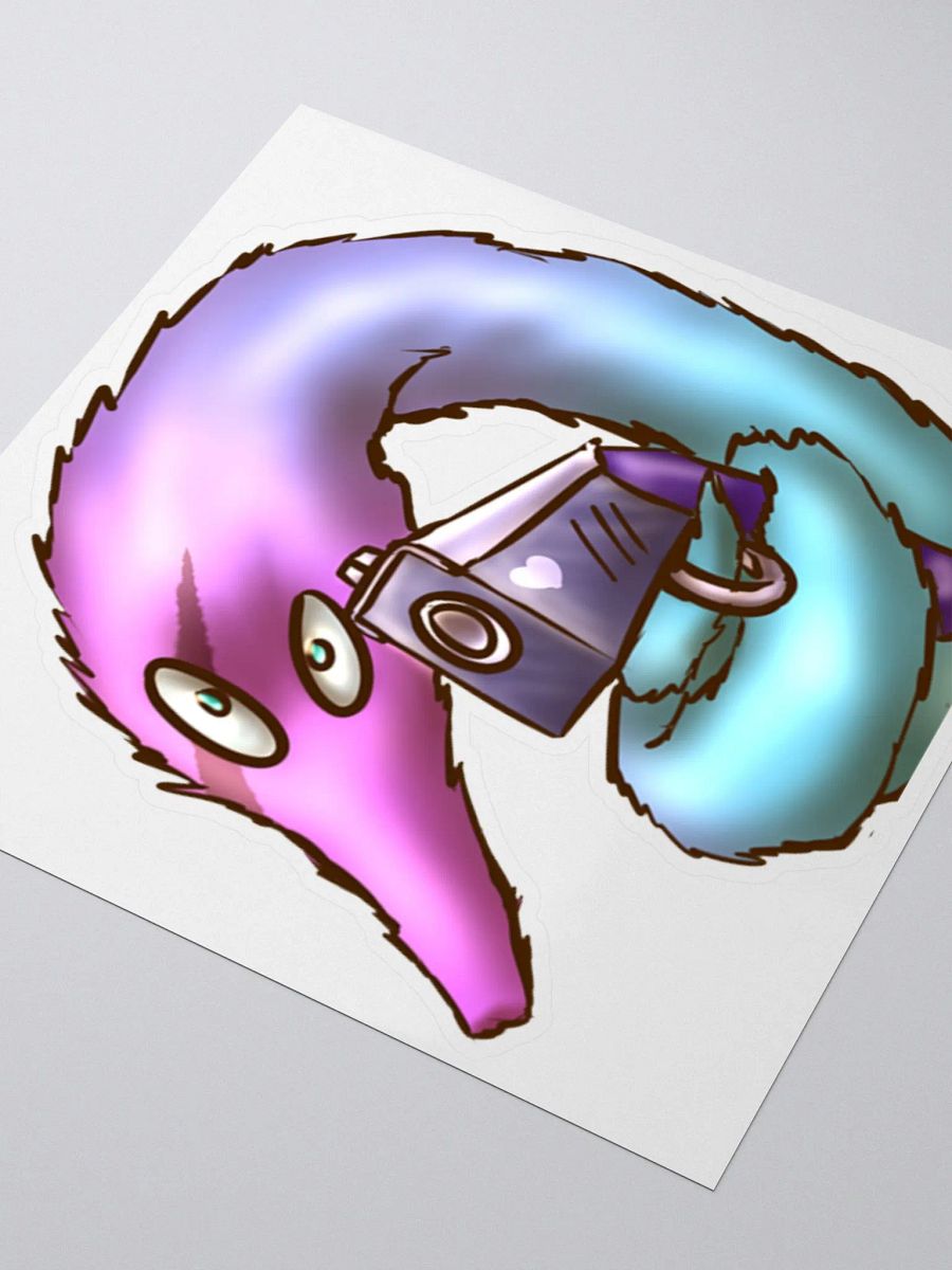String Worm Gun Emote Sticker product image (3)