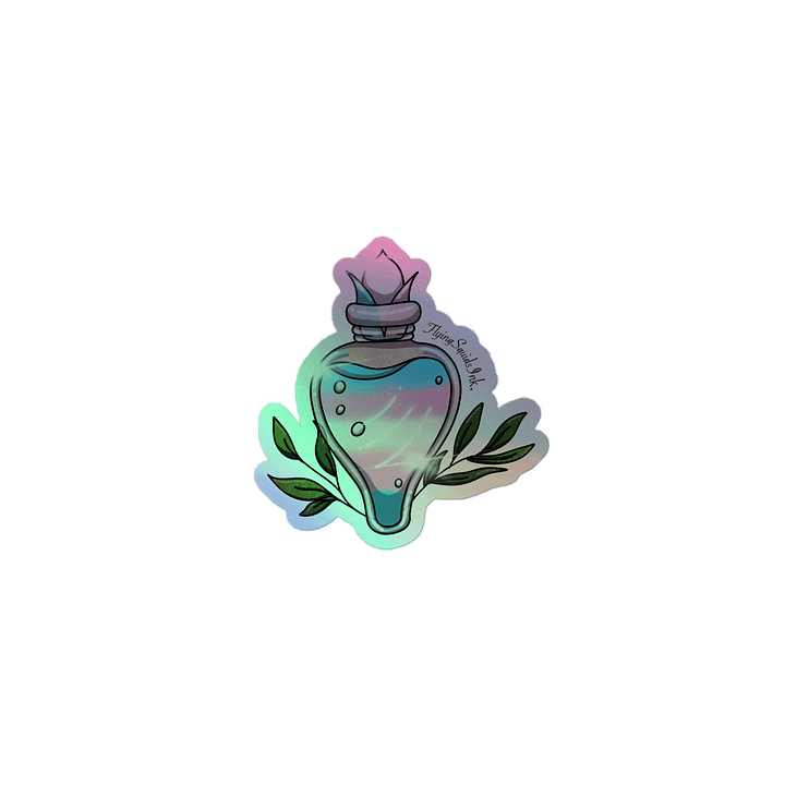 Transgender Pride Potion- Holo Sticker product image (1)