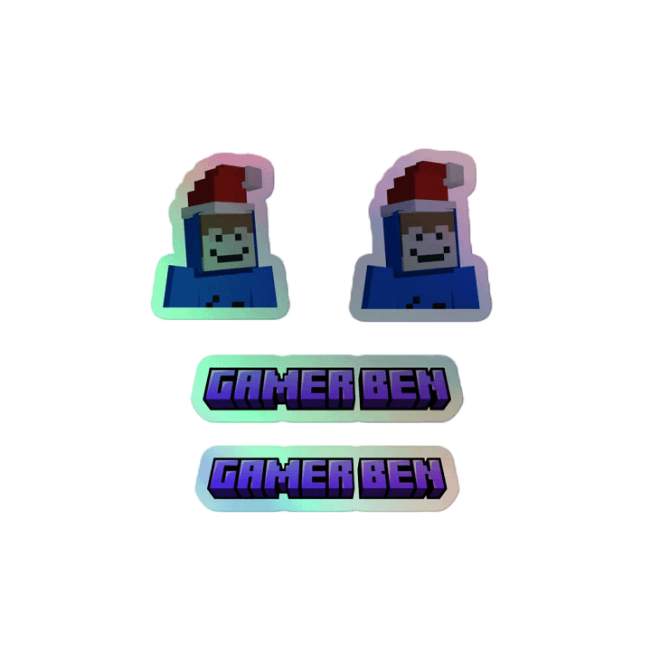 Holiday GB Holographic Stickers product image (2)