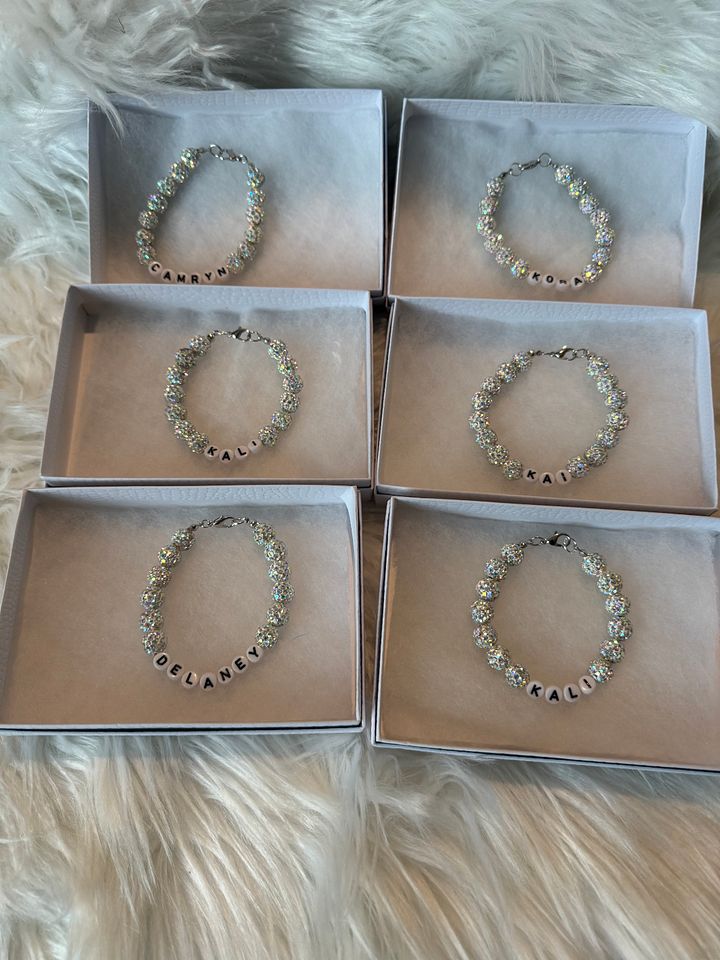 Custom shamballa Name Bracelets product image (1)