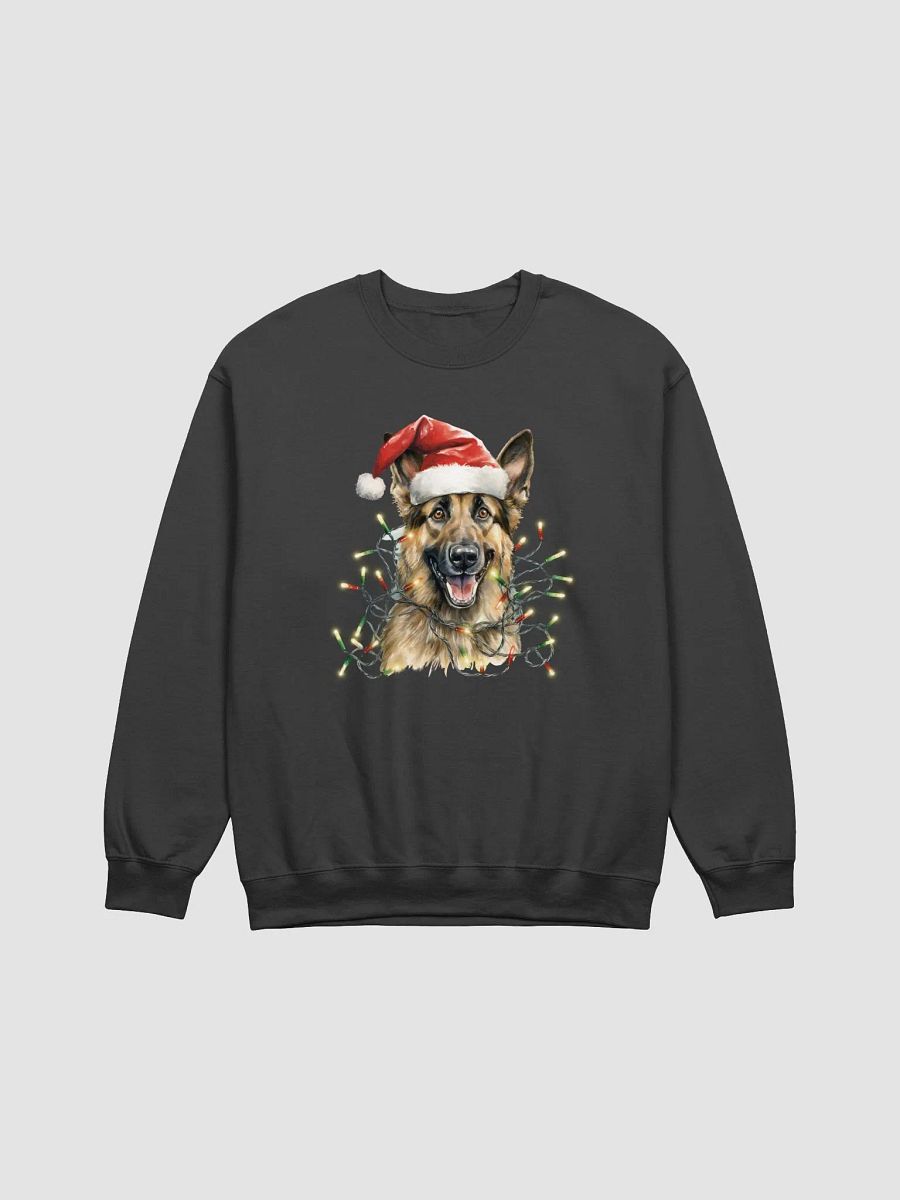 "German Shepherd Christmas" sweatshirt product image (1)