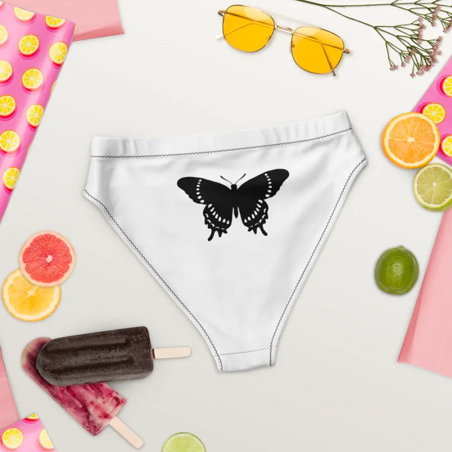 black butterfly bikini pants product image (10)