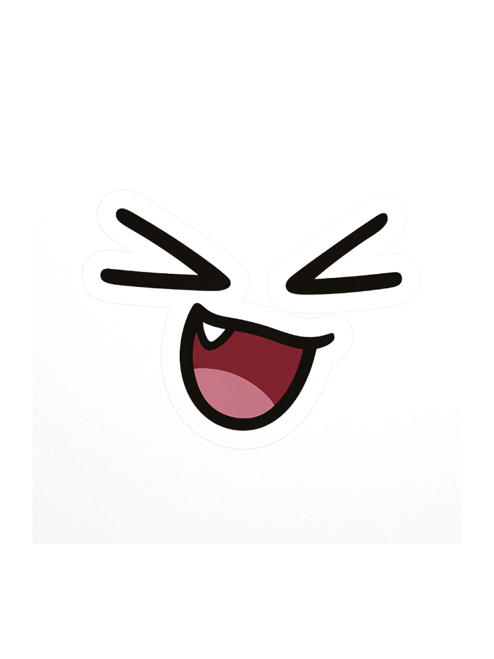 Character Face-Cut Sticker | Premium Gloss Vinyl product image (2)