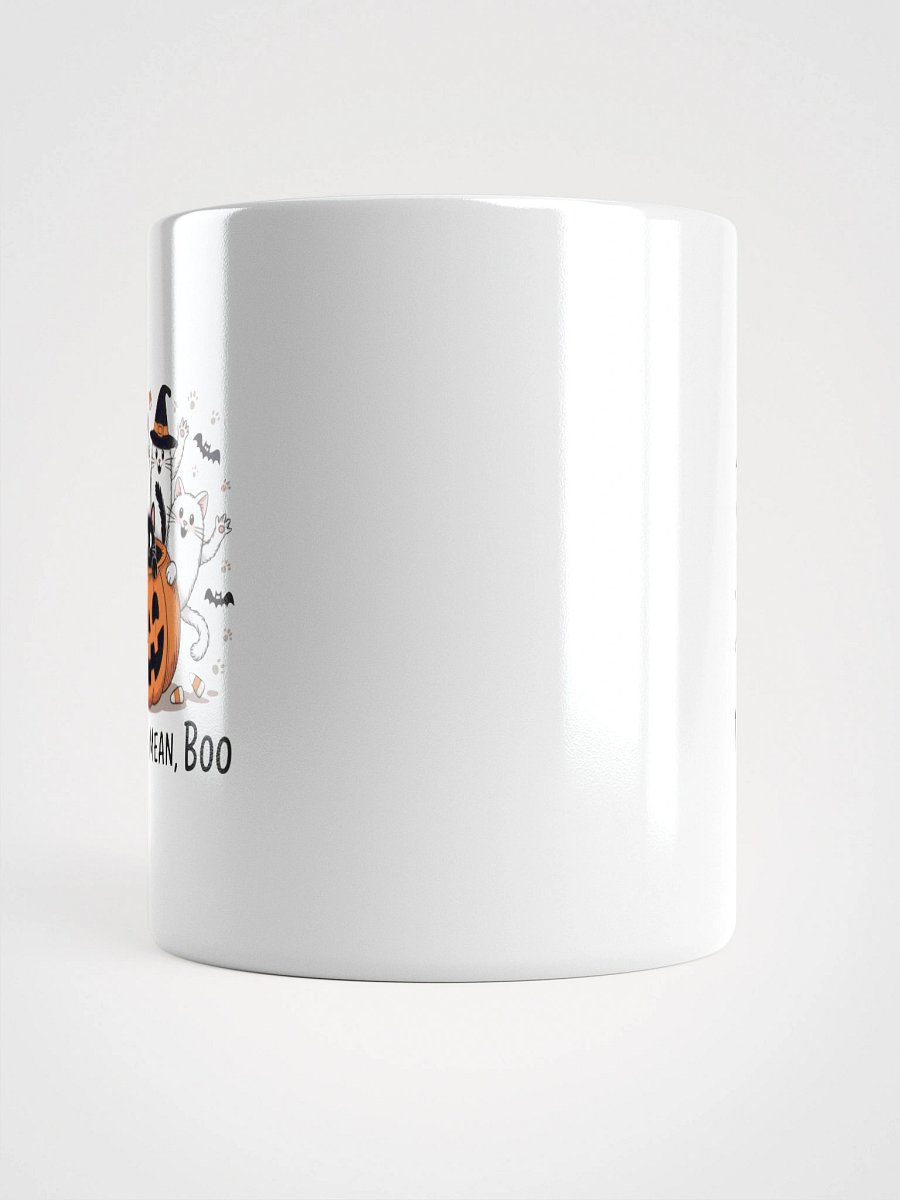 Meow I Mean Boo Cats Halloween Mug product image (13)