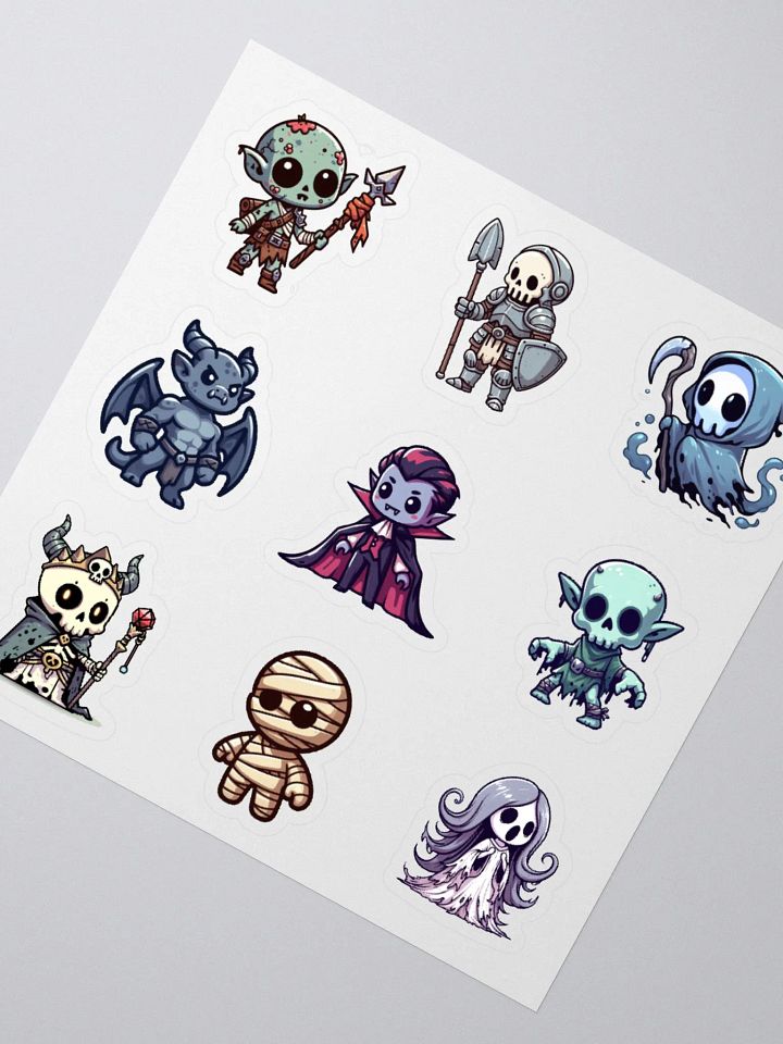 Macabre Minions | 9 Kiss Cut Stickers product image (4)