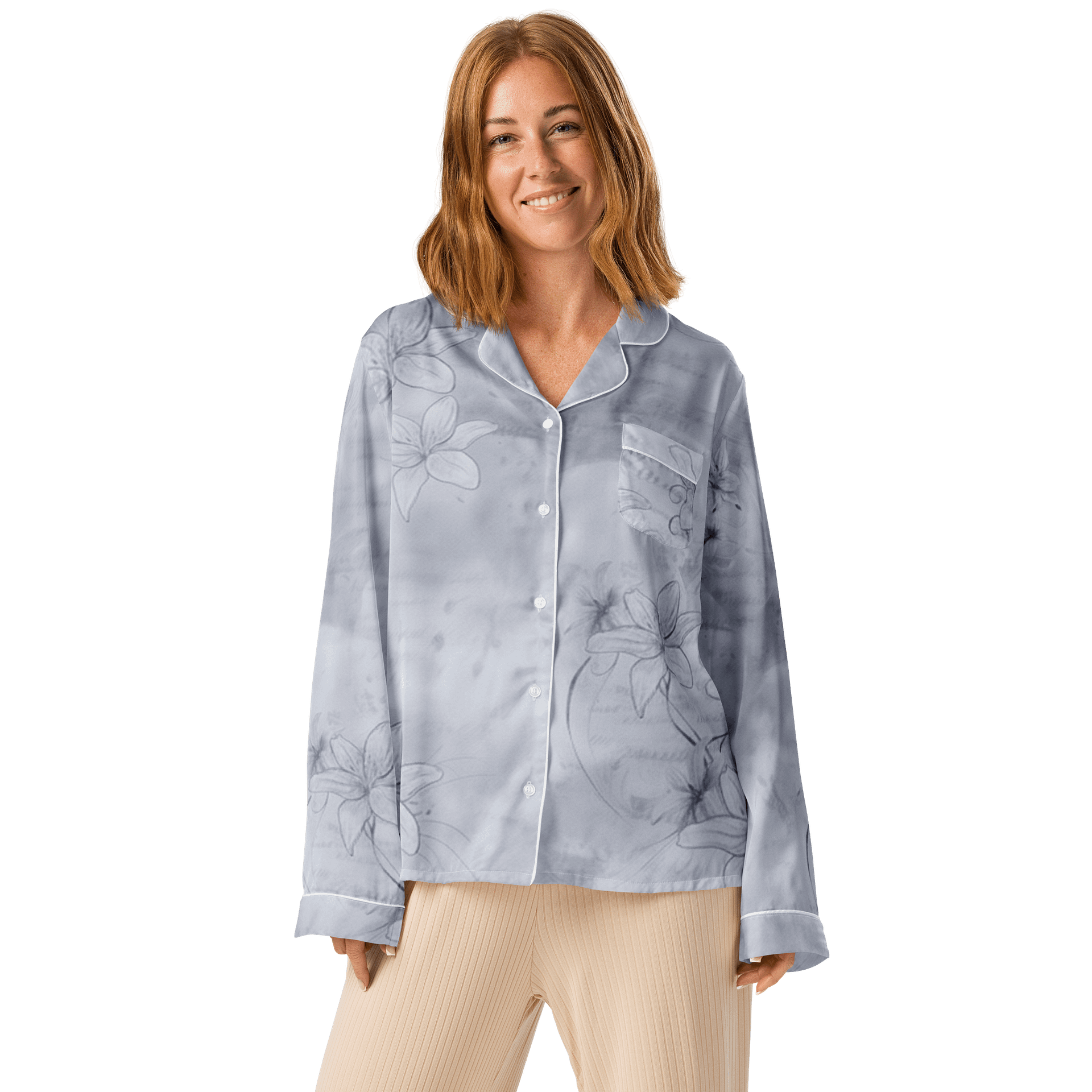 Night Read - Women's Long Sleeve Pyjama Top product image (1)