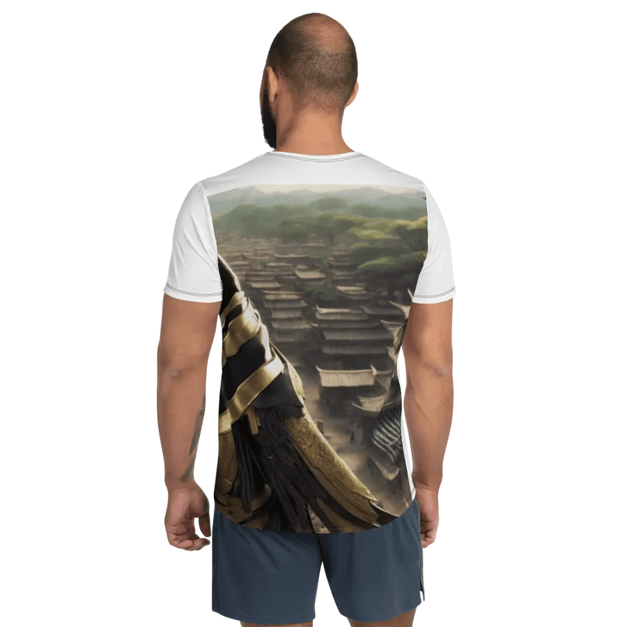 Mythical Jackal Warrior All-Over Print Athletic T-Shirt product image (2)